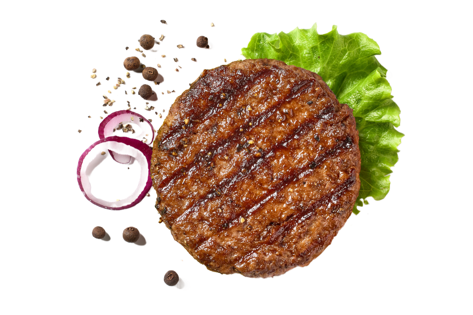 West Creek Fully Cooked and Frozen IQF Ground Beef Burger Patties